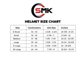 SMK ALLTERRA FULMINE DECORADO GL174 Moto Motocross Capacete Brillo